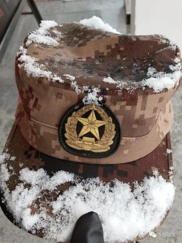 虎年第一個工作日，雪中練兵