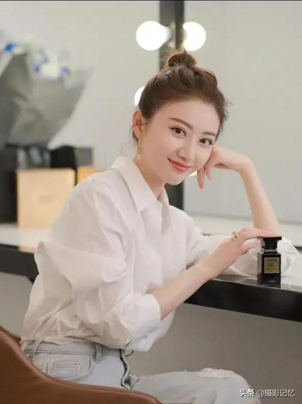 景甜：嫣紅透白的容顏