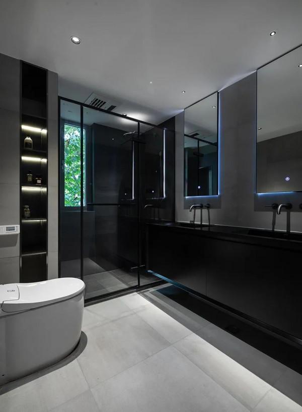 140㎡現代極簡，沒有繁雜的設計，樸素的元素，營造低調高階感