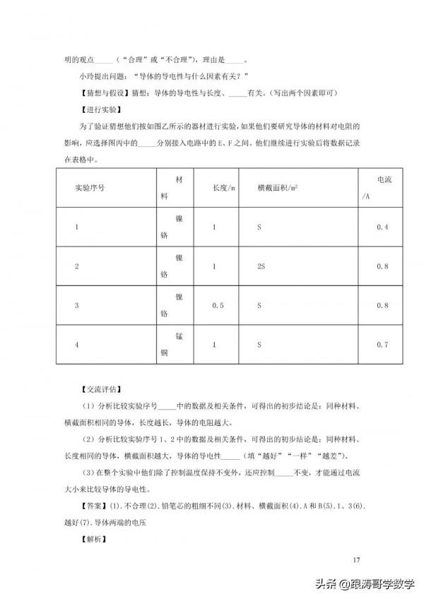 全國各地中考物理模擬試卷（含解析）共96份（上篇48份