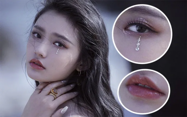 愛在眼周做文章的女明星是如何帶火少女淚痣妝的？