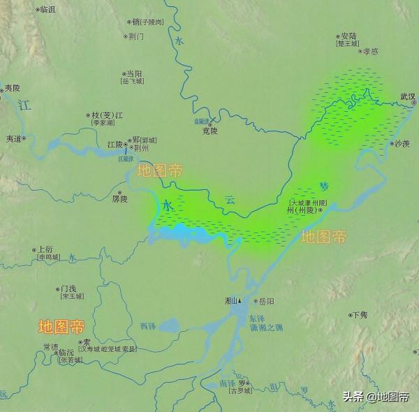 古時候江漢平原上的雲夢澤哪裡去了？