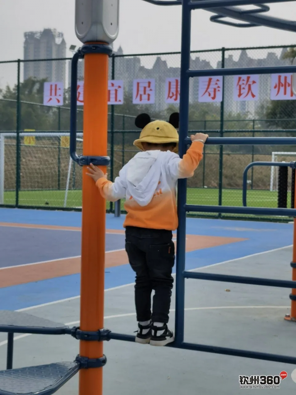 火了！欽江一江兩岸受歡迎，健身驛站人氣滿滿