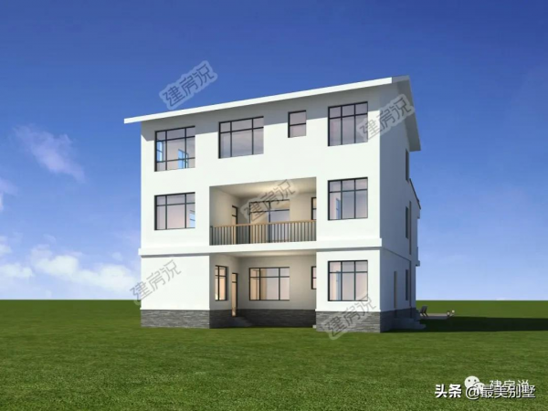 看看這款開間12米的現代風別墅，是不是年輕人的“夢中情房”？