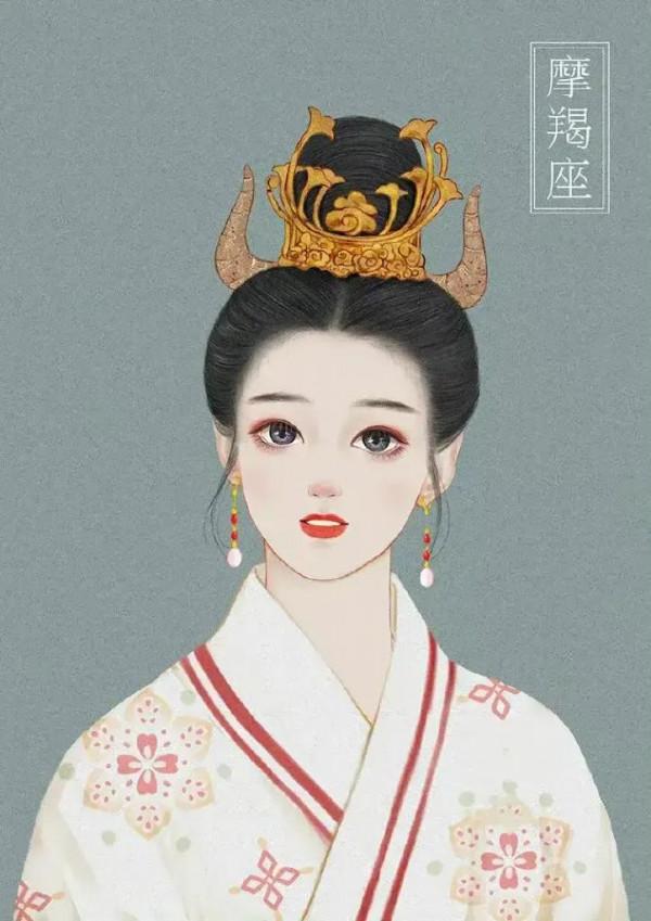 兩組超美星座插畫，大家是什麼星座，天蠍座一定是西廠