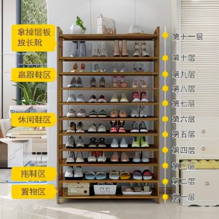 建議：鞋子別再往門口堆了，瞧瞧深圳人的做法，美觀整潔不佔地方