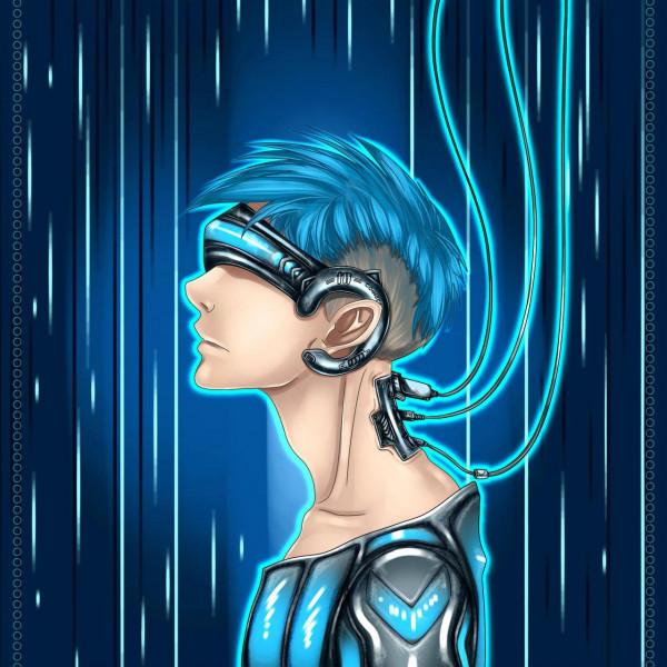 4k桌布｜元宇宙，未來感十足的桌布