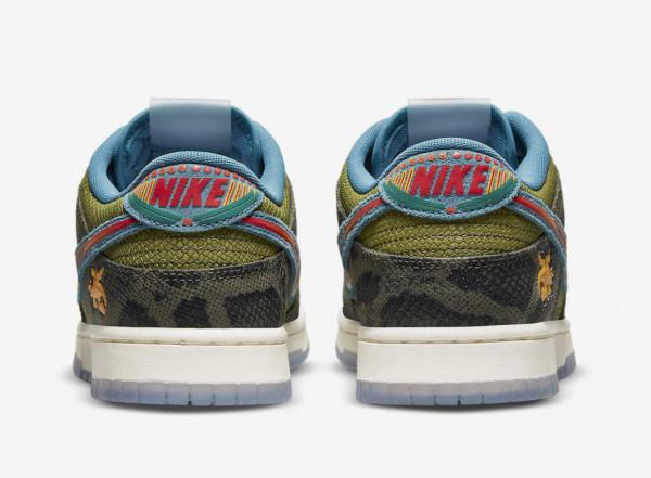 滿屏都是細節！「蜥蜴」Dunk 發售時間定了