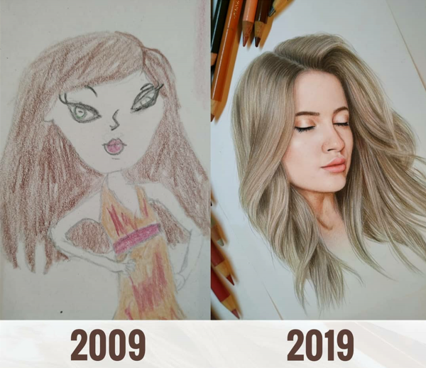 從手殘到大師,畫師用自己的經歷告訴人們,只要堅持就能實現夢想 從手殘到大師,畫師用自己的經歷告訴人們,只要堅持就能實現夢想