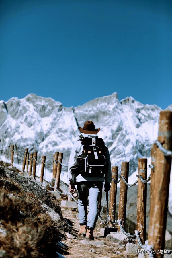 西藏自駕遊徒步庫拉崗日遇見天堂的階梯