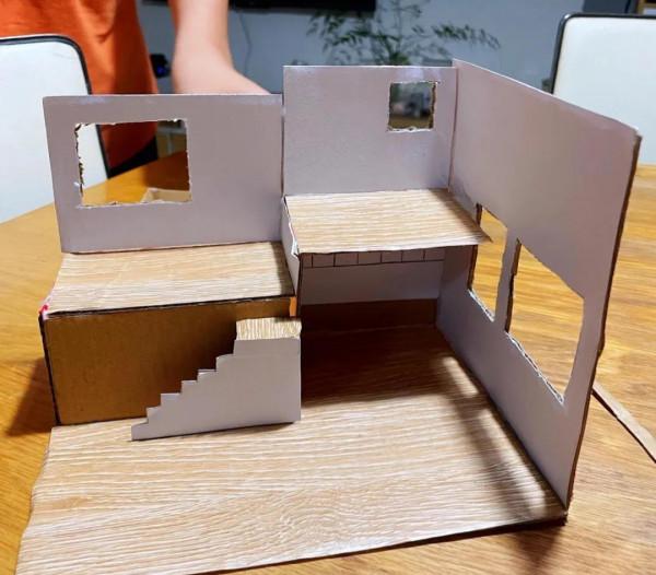 這次送女兒複式公寓!快遞紙板箱改造廢物利用!女孩過家家的玩具 這次送女兒複式公寓!快遞紙板箱改造廢物利用!女孩過家家的玩具