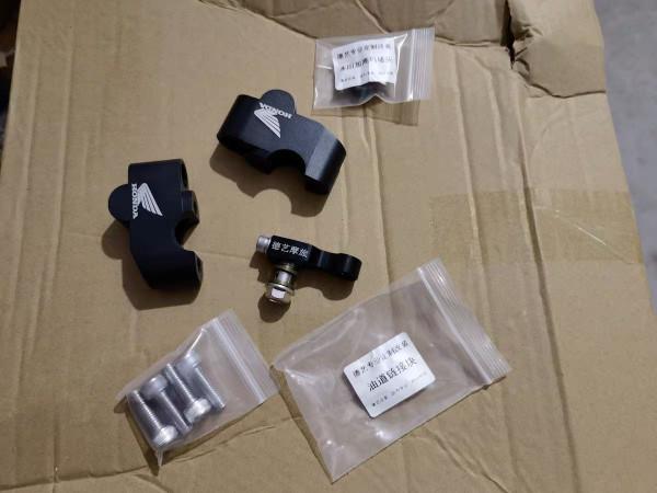 本田CB400X的初步騎行感受和舒適改裝之路(一)手把加高 本田CB400X的初步騎行感受和舒適改裝之路(一)手把加高