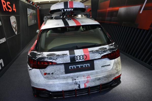 造型炸裂的高效能“瓦罐” 實拍奧迪RS4 MTM版