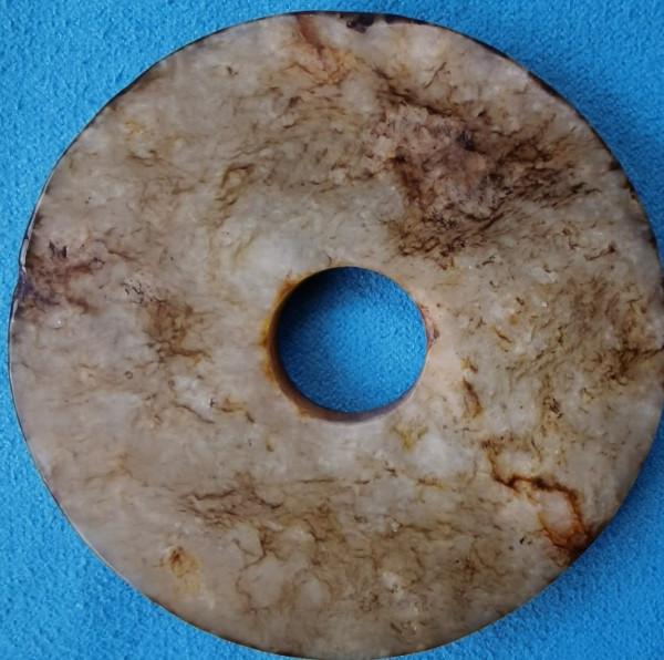 中古“水銀沁”玉璧 中古“水銀沁”玉璧