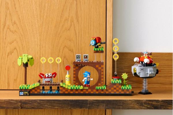 樂高推出《刺蝟索尼克》積木套裝 完美再現綠山地帶