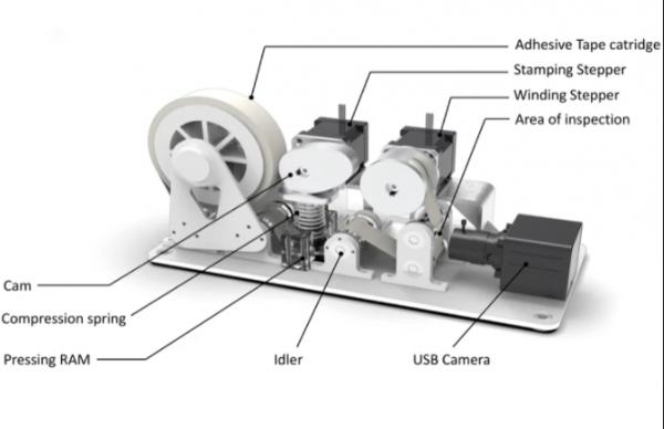 科學家設計粘性膠帶模組 用於讓機器人知道地板是否乾淨