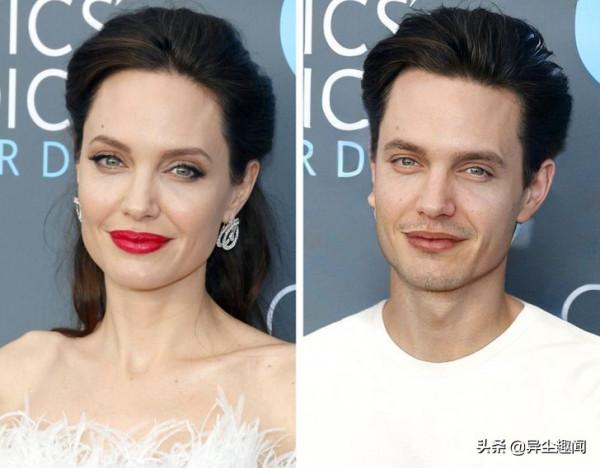 假如這18位女名人有個雙胞胎兄弟，他們的相貌會是什麼樣