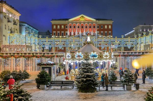 俄羅斯的新年裝飾，簡直美麗極了