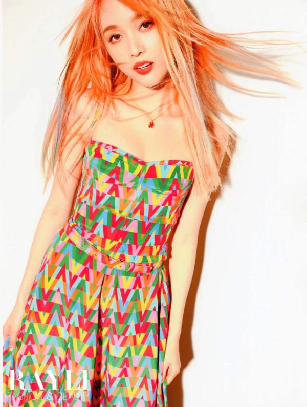 吳宣儀瑞麗開年封面，一整個被甜颯住！|