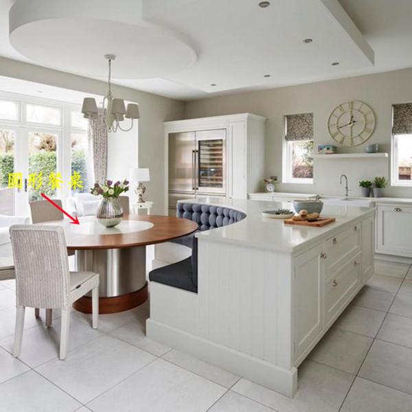 若廚房再次裝修，一定要把島臺&OpenCurlyDoubleQuote;切掉一角&rdquo;，卡座設計，取代餐廳