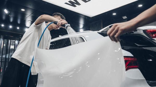 蘇州無二汽車貼膜丨奧迪Q3貼威固V5隱形車衣