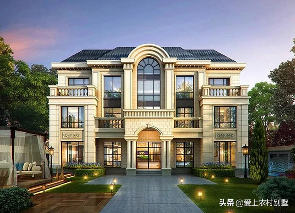 別說看不到高階鄉墅了，這套500平法式豪宅，也不過百萬造價