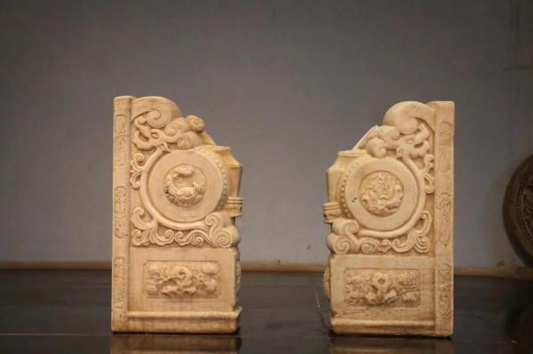 門檔石墩漢白玉石 門檔石墩漢白玉石