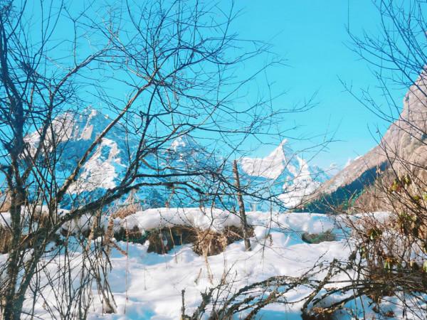 畢棚溝，南方的冰雪王國，一個隱藏在山溝裡的一片冰雪世界