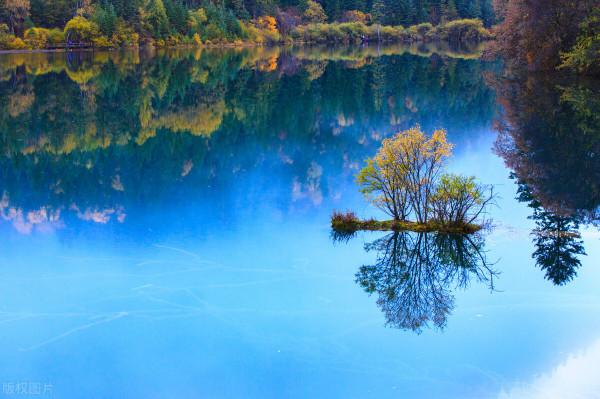 大自然之美——九寨溝秋景
