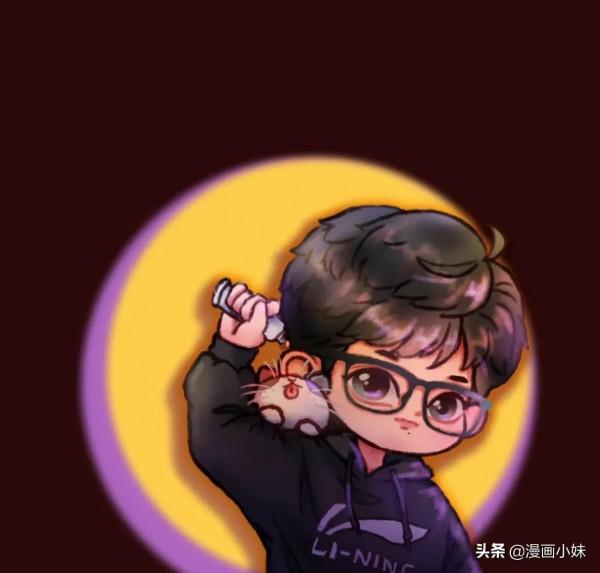 63張Q版肖戰哥哥的繪畫，呆萌又可愛