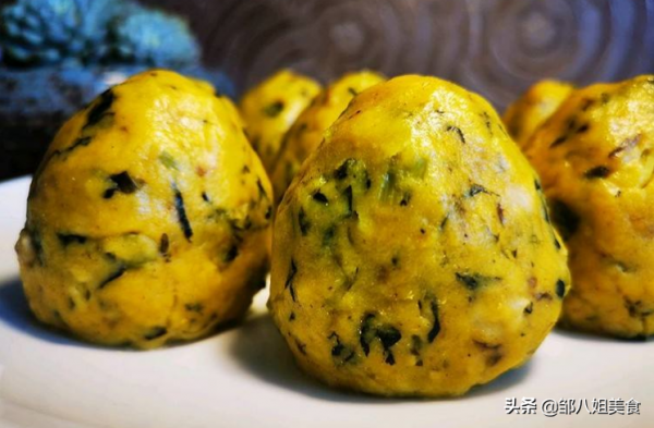 冬天大魚大肉吃膩了，試試蔬菜窩窩頭，好吃又營養高，涼了也不硬