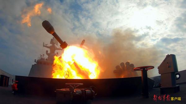 火力十足！東部戰區海軍某驅逐艦支隊拉開新年度訓練大幕