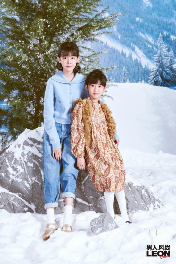 陸毅一家四口拍大片!大女兒穿著保守照樣美成女神,關鍵有超模範 陸毅一家四口拍大片!大女兒穿著保守照樣美成女神,關鍵有超模範