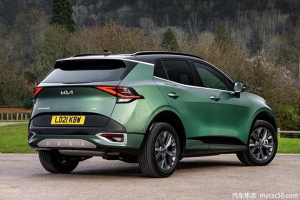 提供燃油+混動共4種動力,起亞新一代獅跑海外上市 提供燃油+混動共4種動力,起亞新一代獅跑海外上市