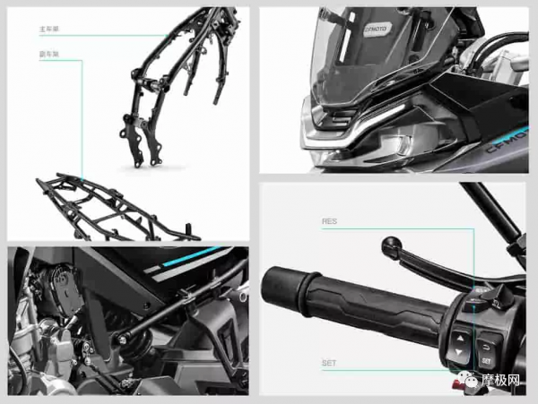 春風800MT公佈主要引數配置 春風800MT公佈主要引數配置