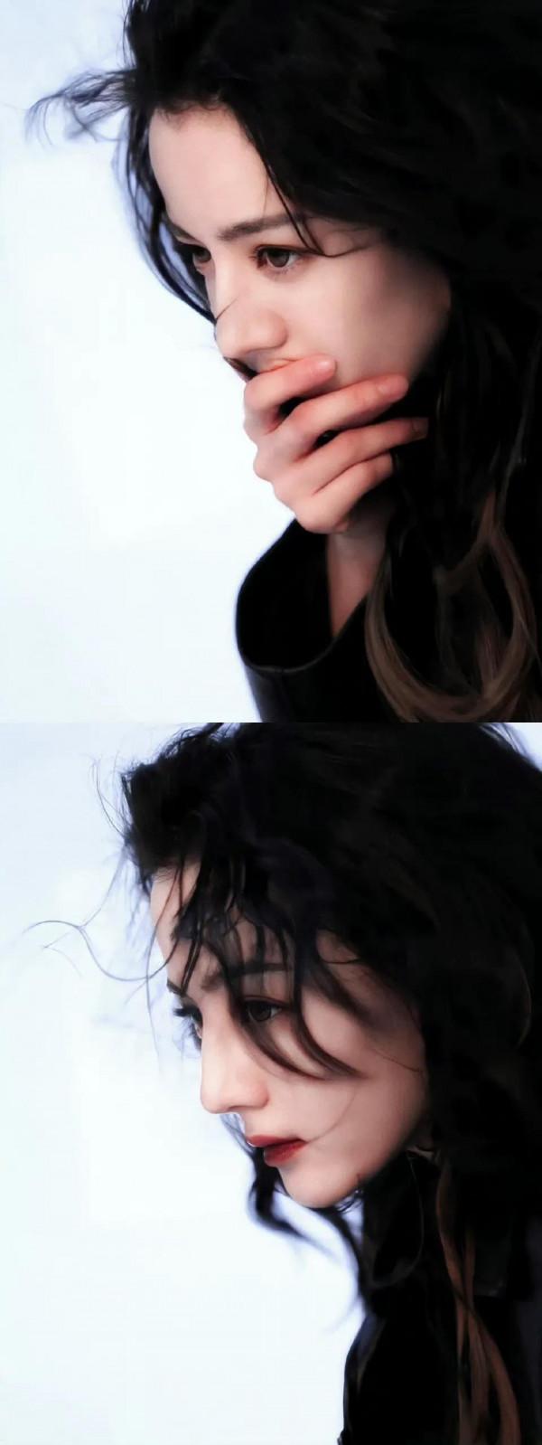 迪麗熱巴費加羅十二月刊封面大片！颯爽帥氣，時尚表現力絕絕子