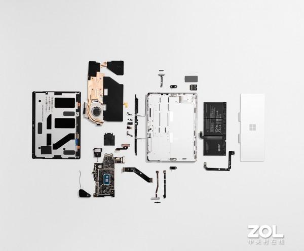 拆解+美圖 微軟Surface Pro 8新品賞析