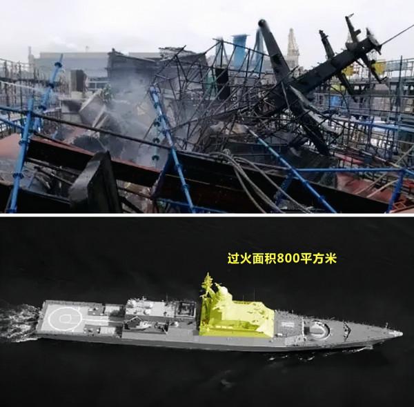 建造中的俄羅斯海軍新型護衛艦緣何付之一炬