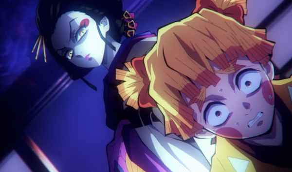 鬼滅之刃：墮姬登場，脾氣特別差，樂於助人的善逸差點被她給殺了