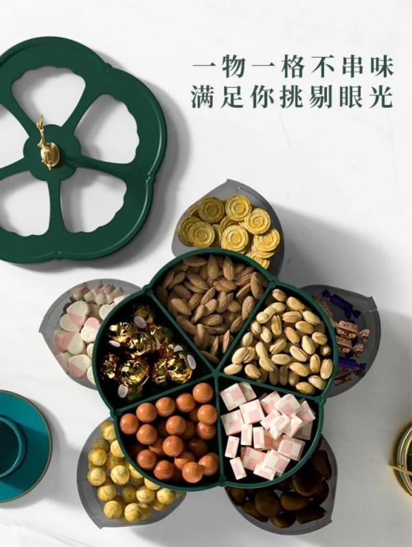 傳統果盤淘汰了！新式&OpenCurlyDoubleQuote;旋轉盤&rdquo;時尚美觀不佔空，太機智了