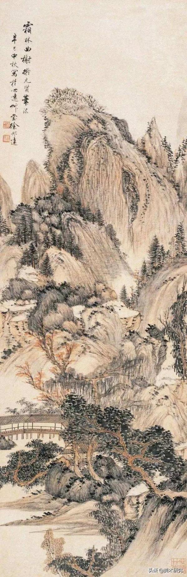 張大千頂禮膜拜的畫家，作品太美啦