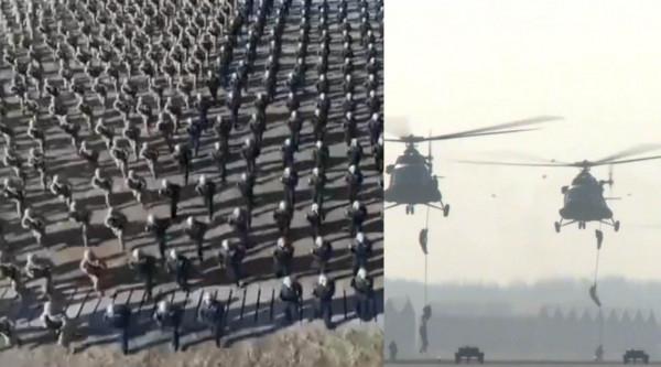 暗示足夠明顯，我軍攻臺主力訓練喊話曝光：趕快投降，繳槍不殺