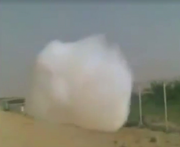 3年前，印度天空落下一朵雲！雲能掉到地上？究竟是怎麼回事？