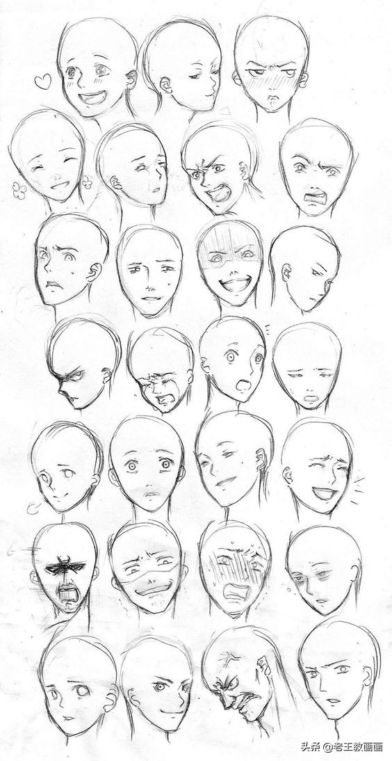 提升繪畫技能必備，分享100個漫畫人物實用案例