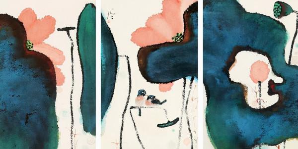 國畫大家朱祖國和國畫大家陳家泠二人山水畫作品氣勢恢弘童趣盎然 國畫大家朱祖國和國畫大家陳家泠二人山水畫作品氣勢恢弘童趣盎然