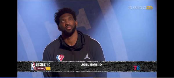 現役球員全明星出場姿態：詹姆斯輕鬆，恩比德無奈，庫裡紳士