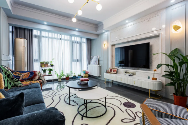 案例分享 | 130㎡復古輕奢:Life in color,ins輕奢風的乾淨簡潔 案例分享 | 130㎡復古輕奢:Life in color,ins輕奢風的乾淨簡潔