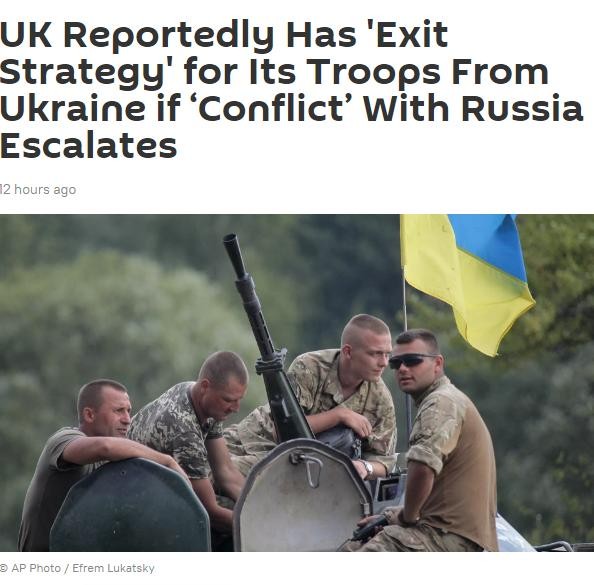 12月28日,駐烏克蘭英軍稱隨時準備逃跑;美國只剩3個航母群可用 12月28日,駐烏克蘭英軍稱隨時準備逃跑;美國只剩3個航母群可用