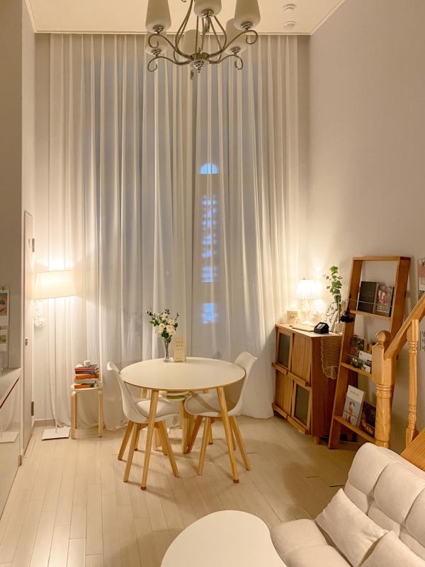 韓國loft公寓永久產權，38㎡層高4米5功能應有盡有，一人獨居正好