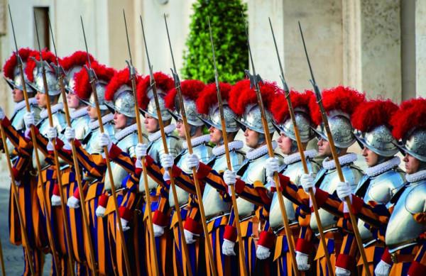 瑞士衛隊守衛教皇500年